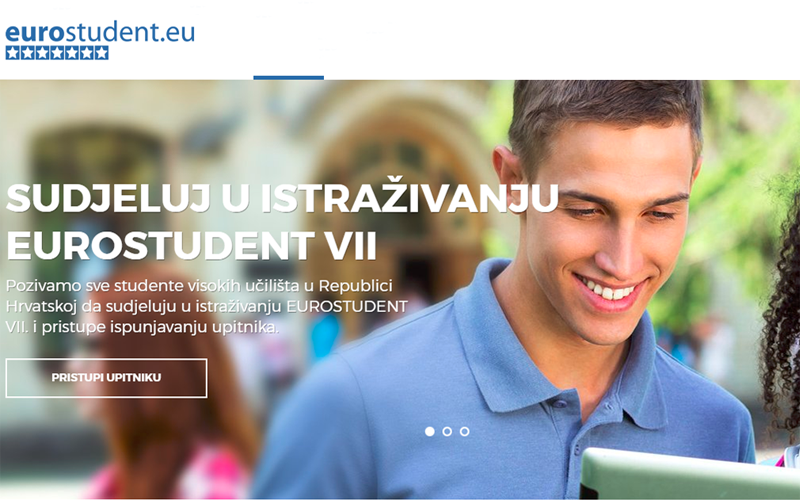 Poziv na sudjelovanje u istraživanju EUROSTUDENT VII