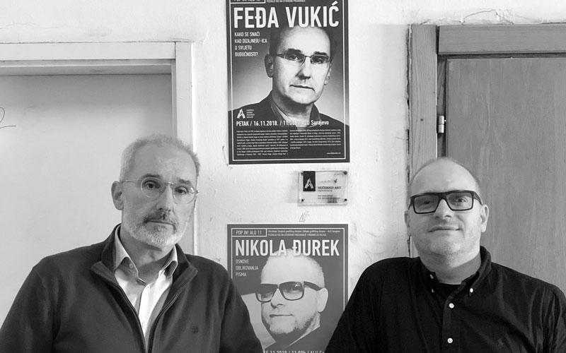 Fedja Vukić i Nikola Đurek u Sarajevu