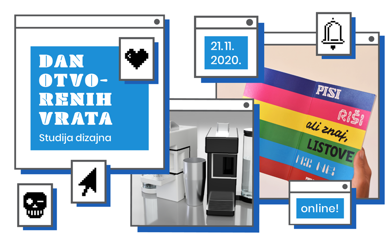 Studij dizajna na Smotri Sveučilišta u Zagrebu, 19. - 21. 11. 2020.